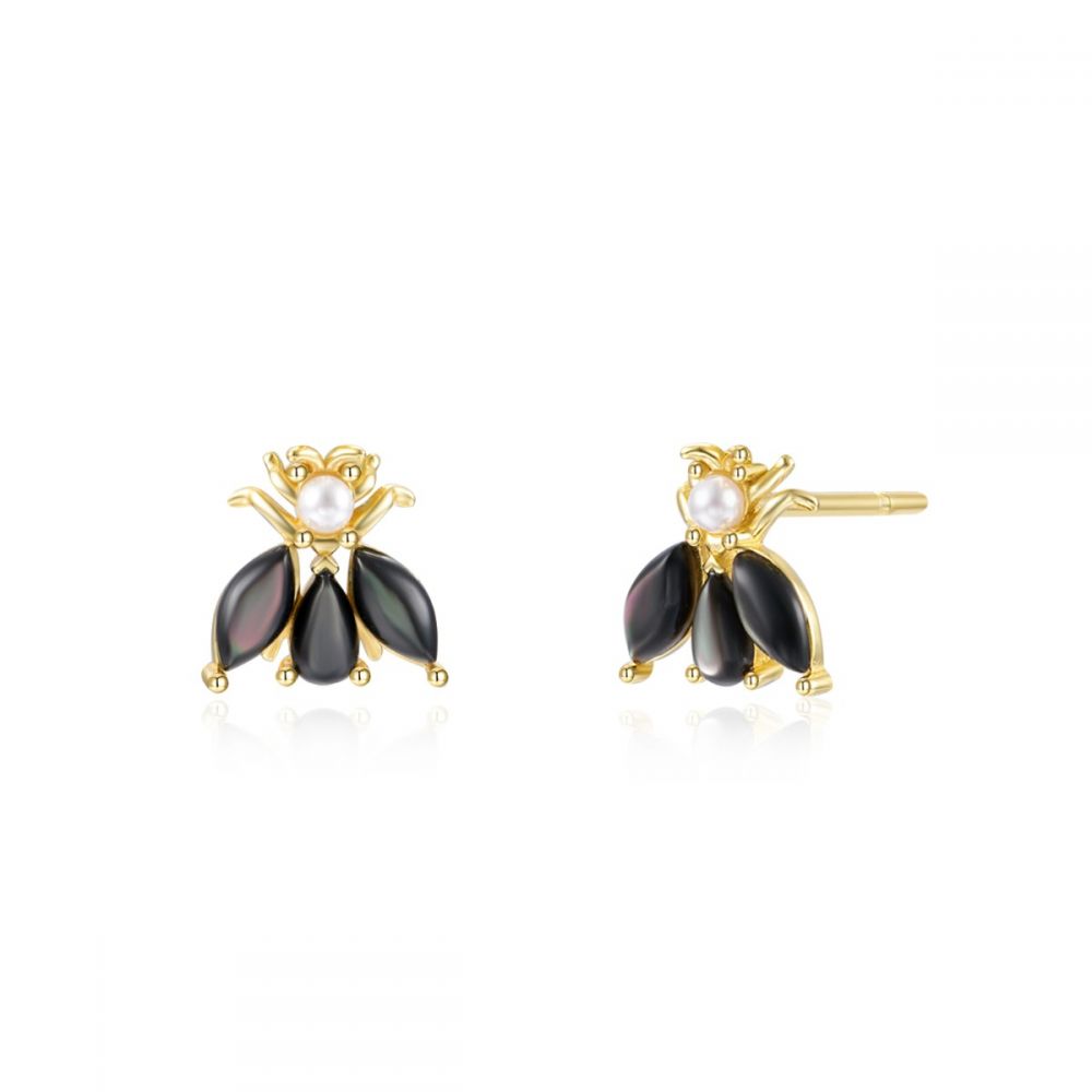 Pendientes Fly Onix Gold